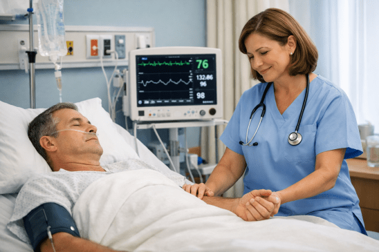 medically monitored detox withdrawal supervision medical professional monitoring patient during alcohol or benzodiazepine withdrawal