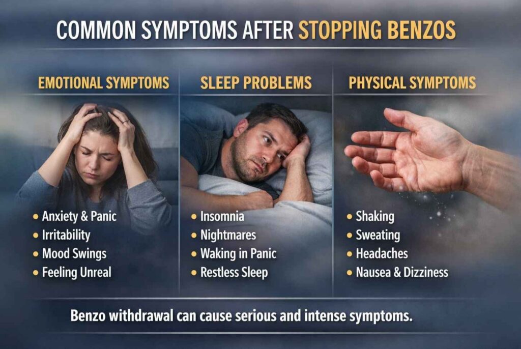 benzodiazepine withdrawal symptoms benzodiazepine withdrawal symptoms